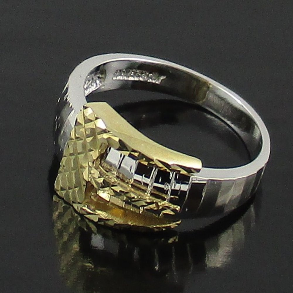 Michael Anthony Buckle-Design Textured Ring - Picture 8 of 8